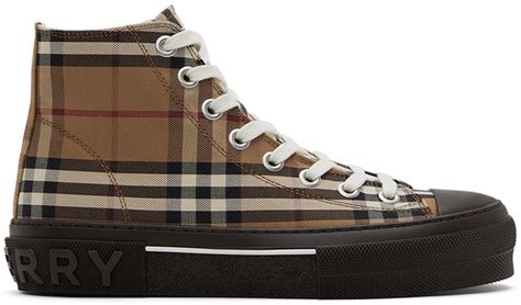 burberry shoes vintage check|Burberry vintage check high top.